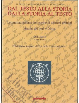 DAL TESTO ALLA STORIA DALLA STORIA AL TE