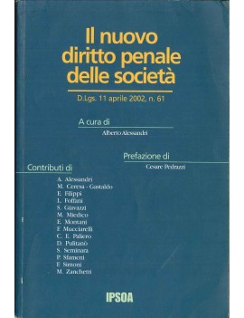 NUOVO DIRITTO PENALE DELLE SOCIETA'