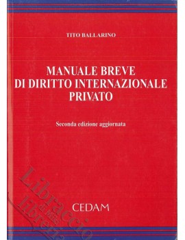 MANUALE BREVE DI DIRITTO INTERNAZIONALE