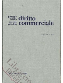 DIRITTO COMMERCIALE quindicesima edizion