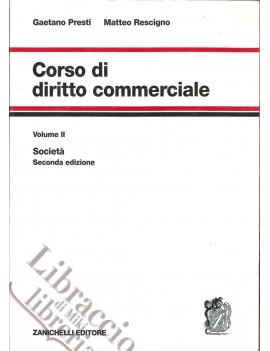 CORSO DI DIRITTO COMMERCIALE VOL2 SOCIET