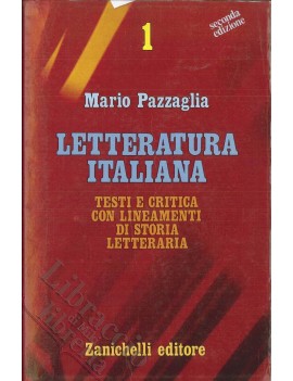 LETTERATURA ITALIANA 1