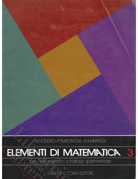 ELEMENTI DI MATEMATICA 3