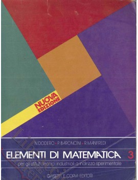 ELEMENTI DI MATEMATICA 3