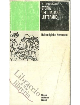 Storia dell'italiano letterario dalle or