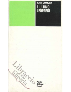 L'ULTIMO LEOPARDI