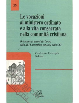 Le vocazioni al ministero ordinato e