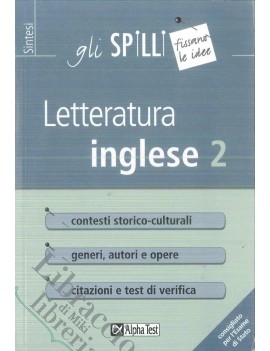 LETTERATURA INGLESE 2. VOL. 2