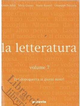 LETTERATURA 7