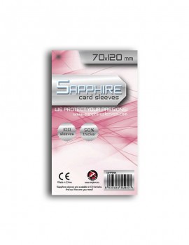 CARD SLEEVES PINK 70X120mm n.100