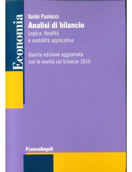 ANALISI DI BILANCIO. LOGICA FINALIT? E M