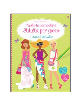 STILISTA PER GIOCO. MODA ESTATE. VESTO L