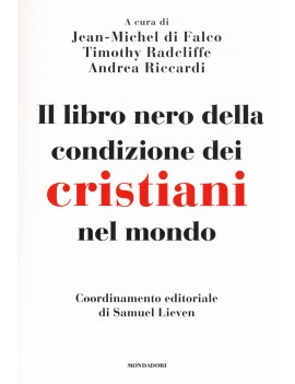 LIBRO NERO DELLA CONDIZIONE DEI CRISTIAN