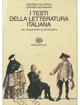 TESTI DELLA LETTERATURA ITALIANA