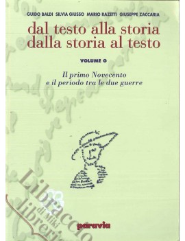 DAL TESTO ALLA STORIA DALLA STORIA AL TE