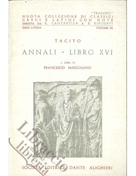 ANNALI libro sedicesimo