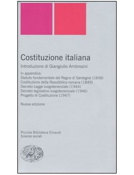 COSTITUZIONE ITALIANA