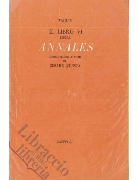 LIBRO VI DEGLI ANNALES