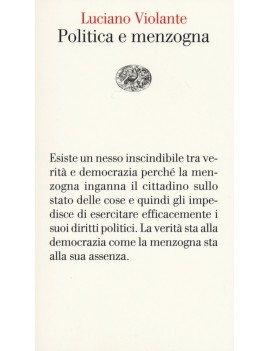 POLITICA E MENZOGNA