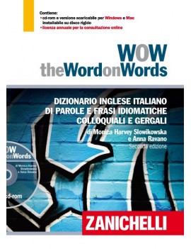 WOW. THE WORD ON WORDS. DIZIONARIO INGLE