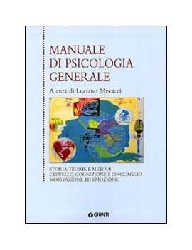 MANUALE DI PSICOLOGIA GENERALE