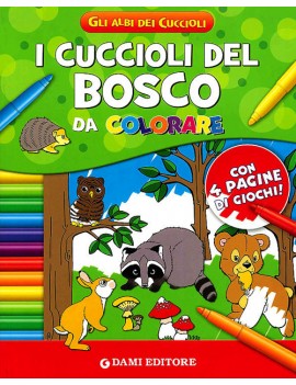 CUCCIOLI DEL BOSCO DA COLORARE (I)