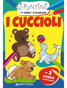 CUCCIOLI. I PUNTINI DA UNIRE E COLORARE