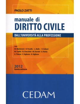 MANUALE DI DIRITTO CIVILE. DALL'UNIVERSI