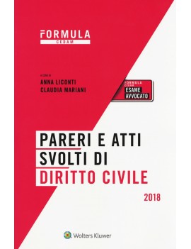 PARERI E ATTI SVOLTI DI DIRITTO CIVILE