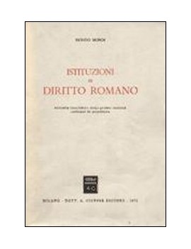 ISTITUZIONI DI DIRITTO ROMANO