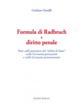 Formula di Radbruch e diritto penale.