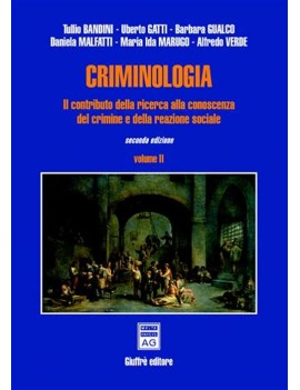 CRIMINOLOGIA. IL CONTRIBUTO DELLA RICERC