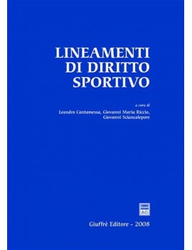 LINEAMENTI DI DIRITTO SPORTIVO