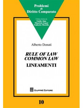 RULE OF LAW COMMON LAW. LINEAMENTI