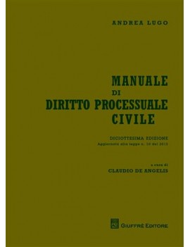 MANUALE DI DIRITTO PROCESSUALE CIVILE