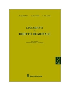 VE LINEAMENTI DI DIRITTO REGIONALE