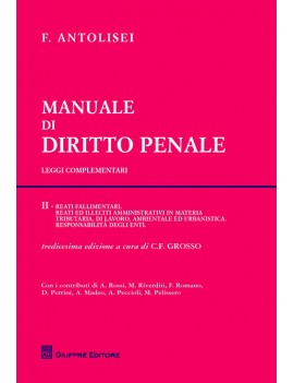 MANUALE DI DIRITTO PENALE leggi compleme