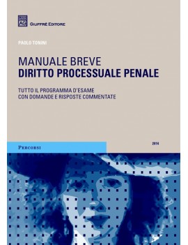 VE MANUALE BREVE DIRITTO PROCESSUALE PEN