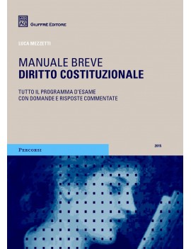 MAN. BREVE  DIRITTO COSTITUZIONALE 2015