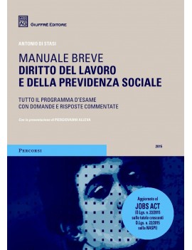 VE MANUALE BREVE DI DIRITTO DEL LAVORO E