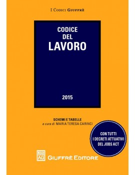 CODICE DEL LAVORO 2015