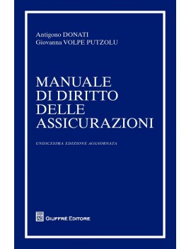 MANUALE DI DIRITTO DELLE ASSICURAZIONI