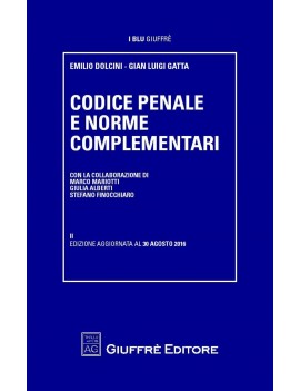 CODICE PENALE E LEGG COMPLEMENTARI