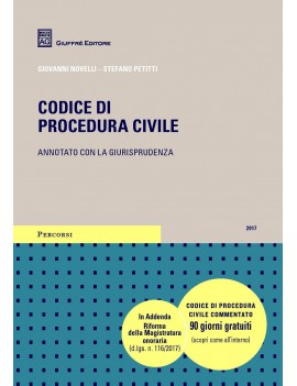 CODICE DI PROCEDURA CIVILE  2017