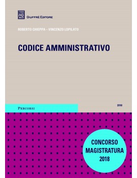 CODICE DIRITTO AMMINISTRATIVO 2018