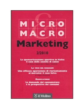 MICRO & MACRO MARKETING (2010). VOL. 2