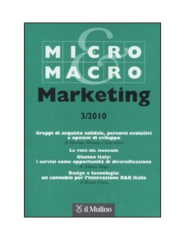 MICRO & MACRO MARKETING (2010). VOL. 3