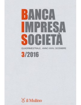 BANCA IMPRESA SOCIET? (2016). VOL. 3