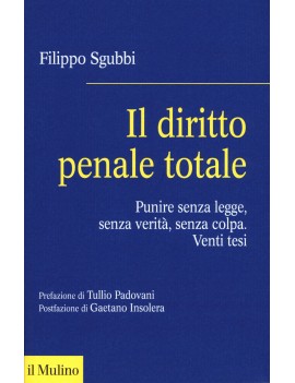 DIRITTO PENALE TOTALE. PUNIRE SENZA LEGG