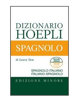 DIZIONARIO HOEPLI SPAGNOLO. EDIZIONE MIN